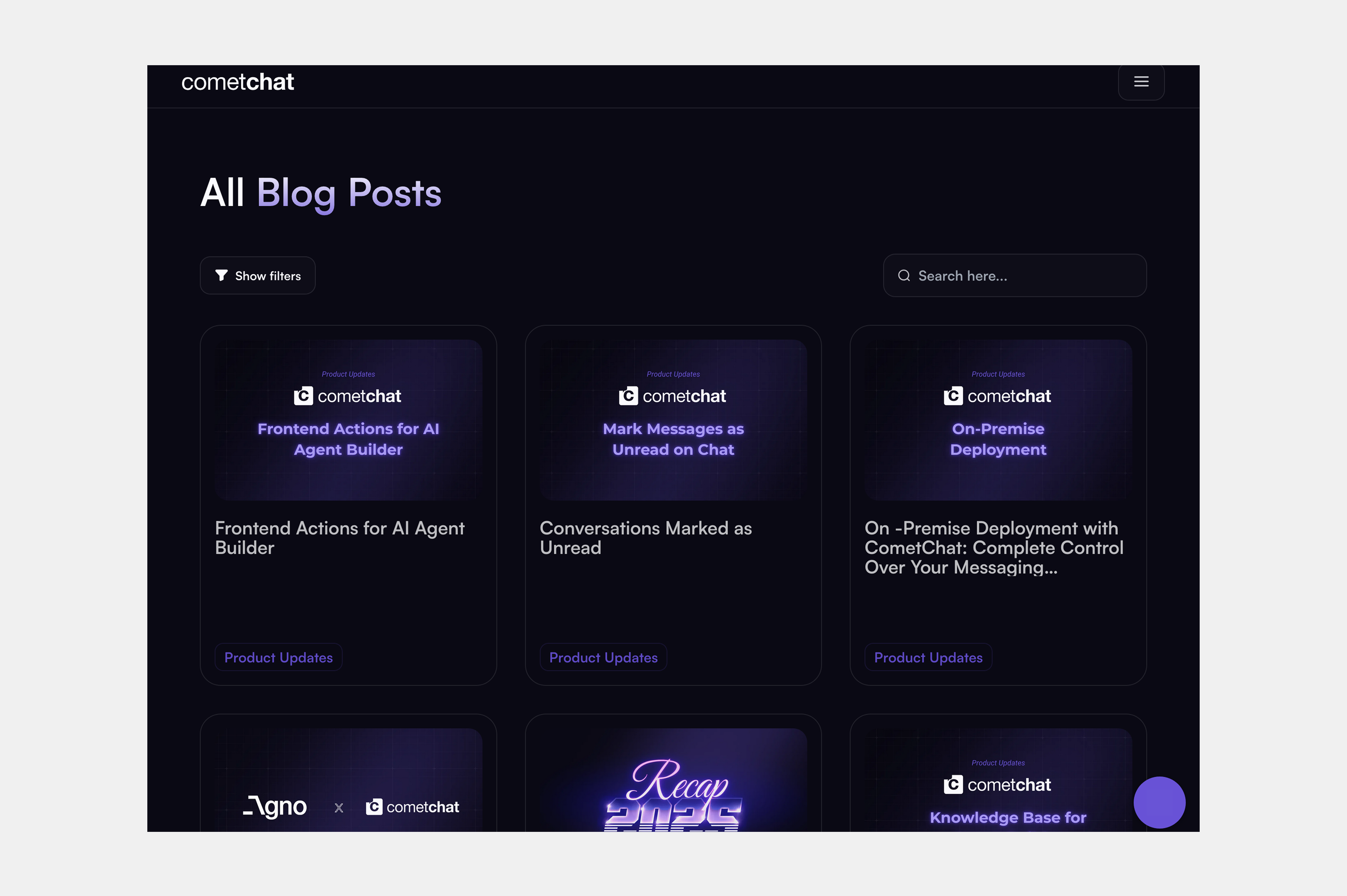 comet chat — blog-posts