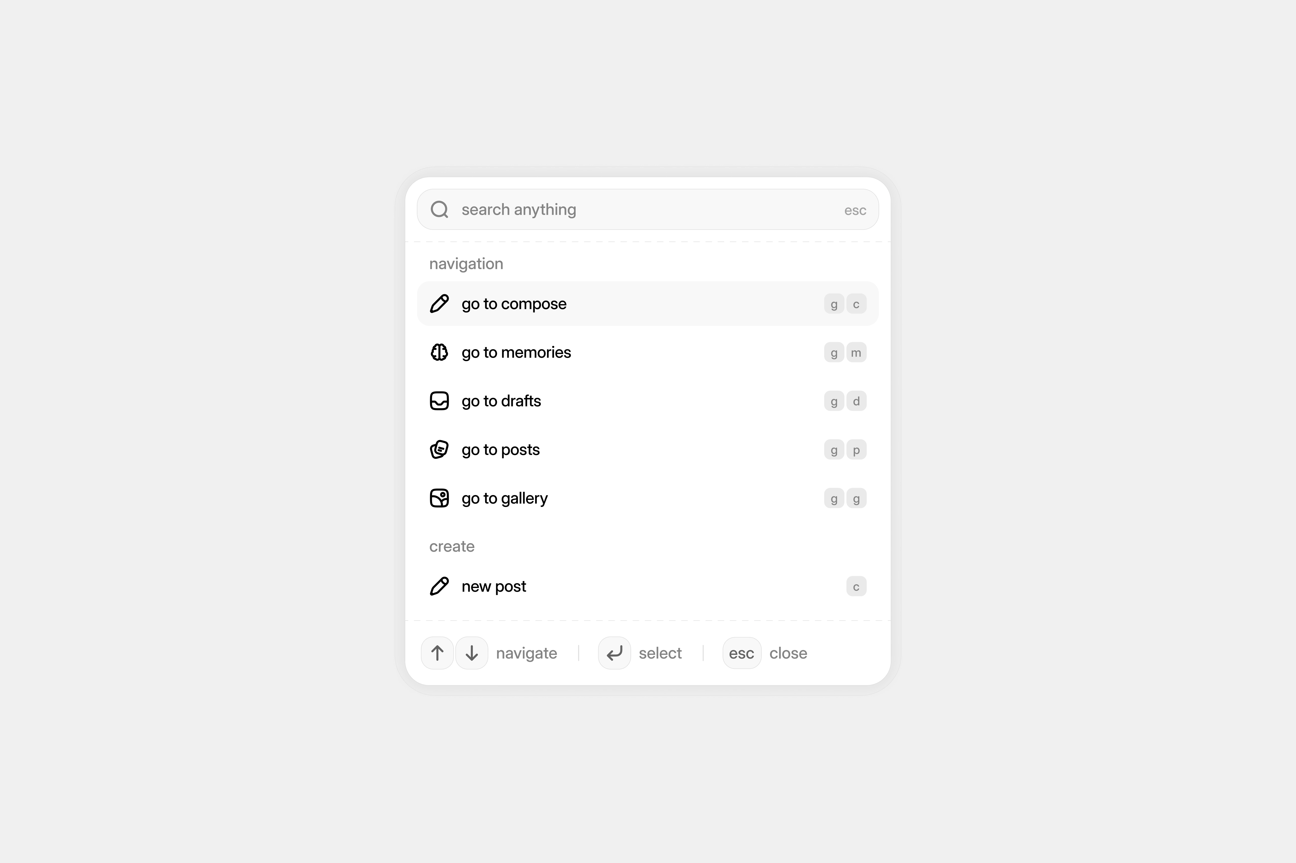 dunsocial — command-menu