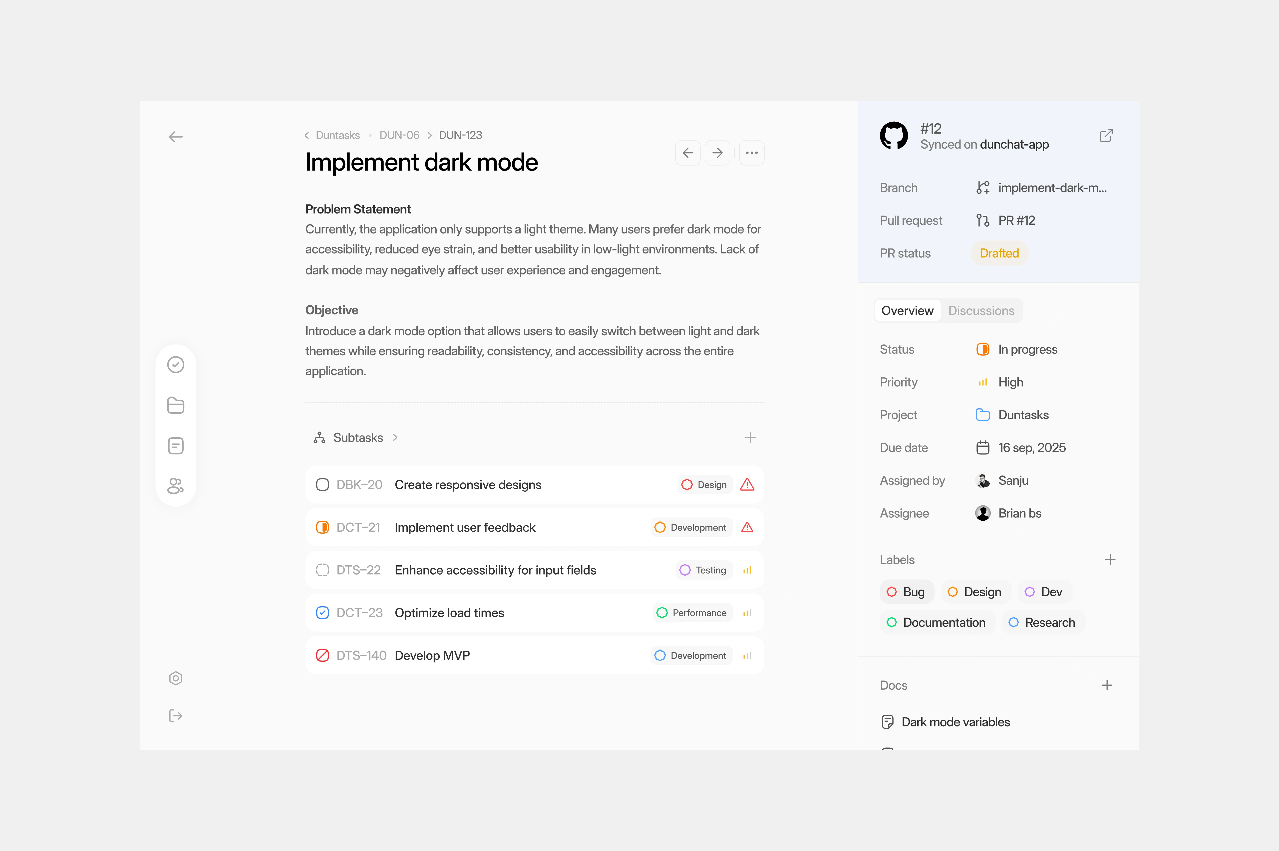 duntasks — git-issue-info