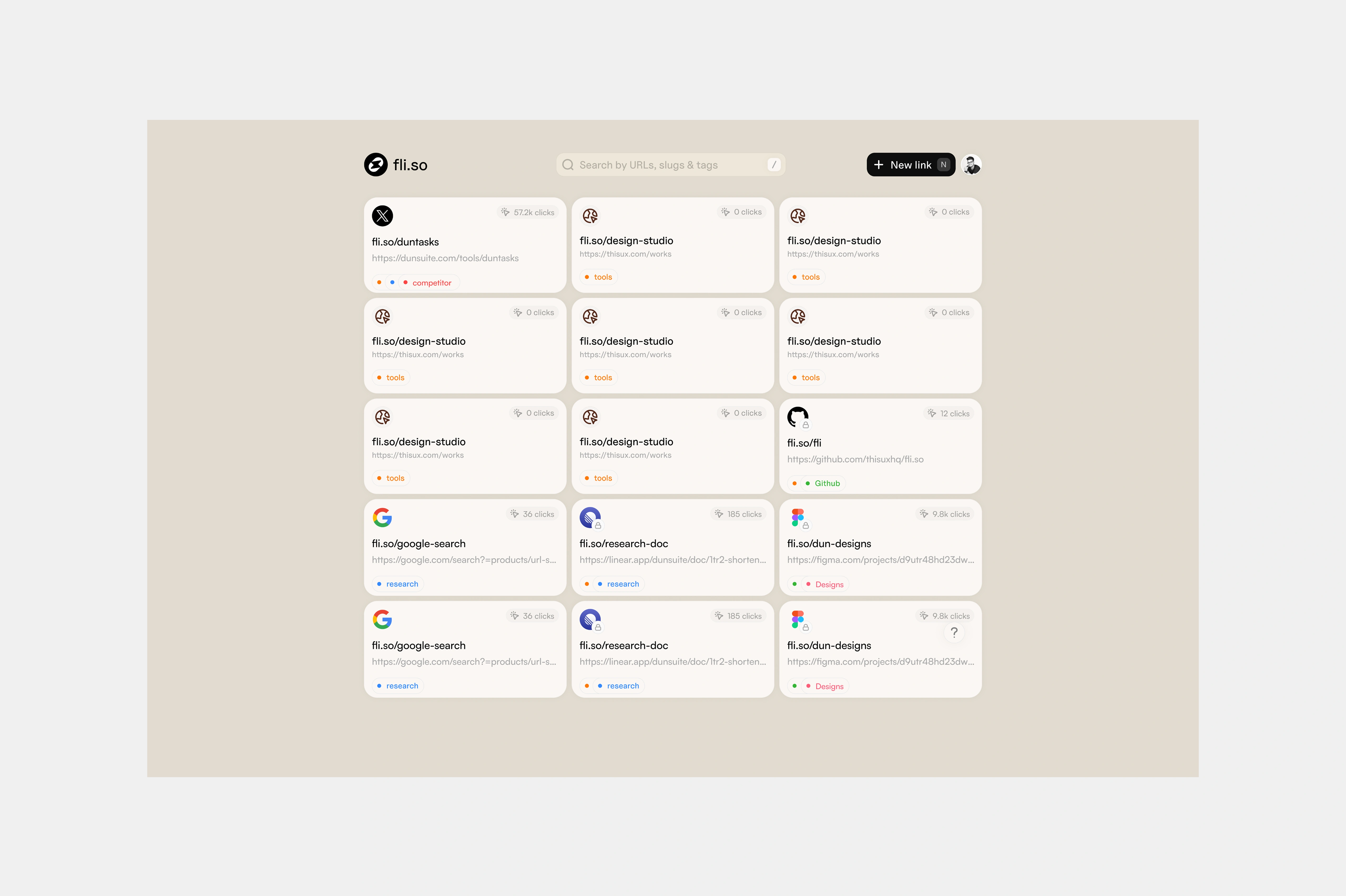 fli.so — dashboard