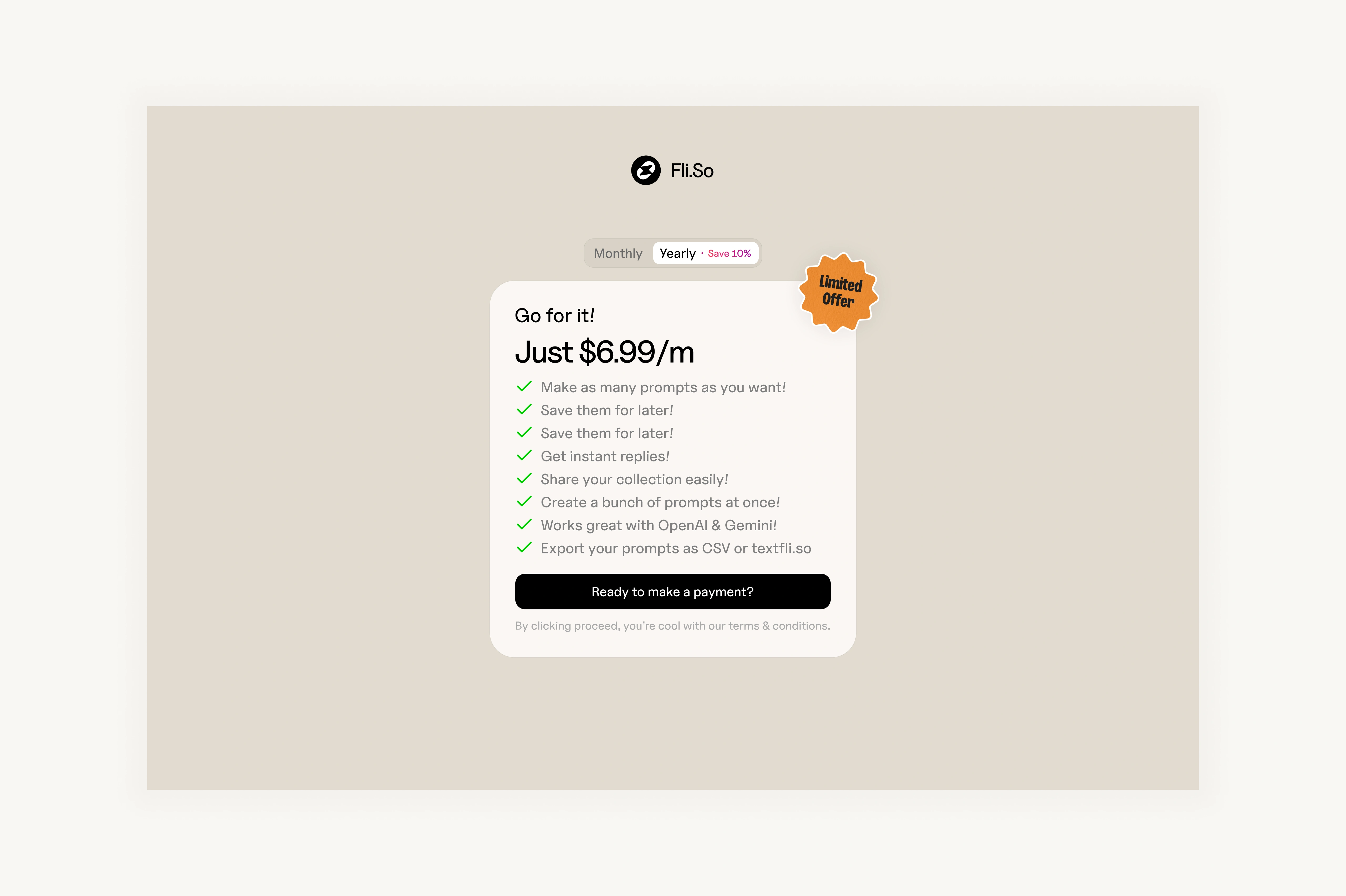 fli.so — pricing
