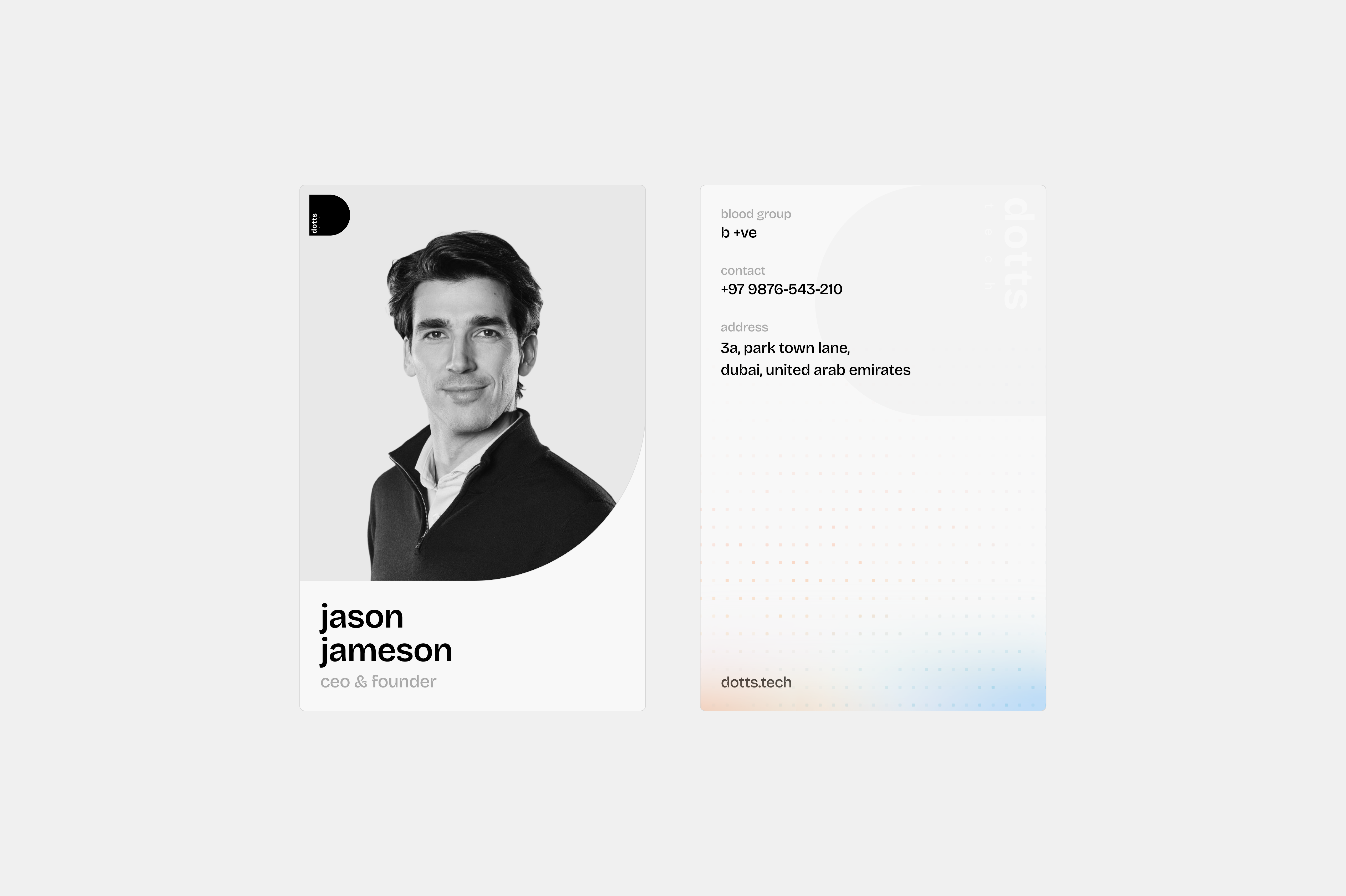 dotts.tech — id-card