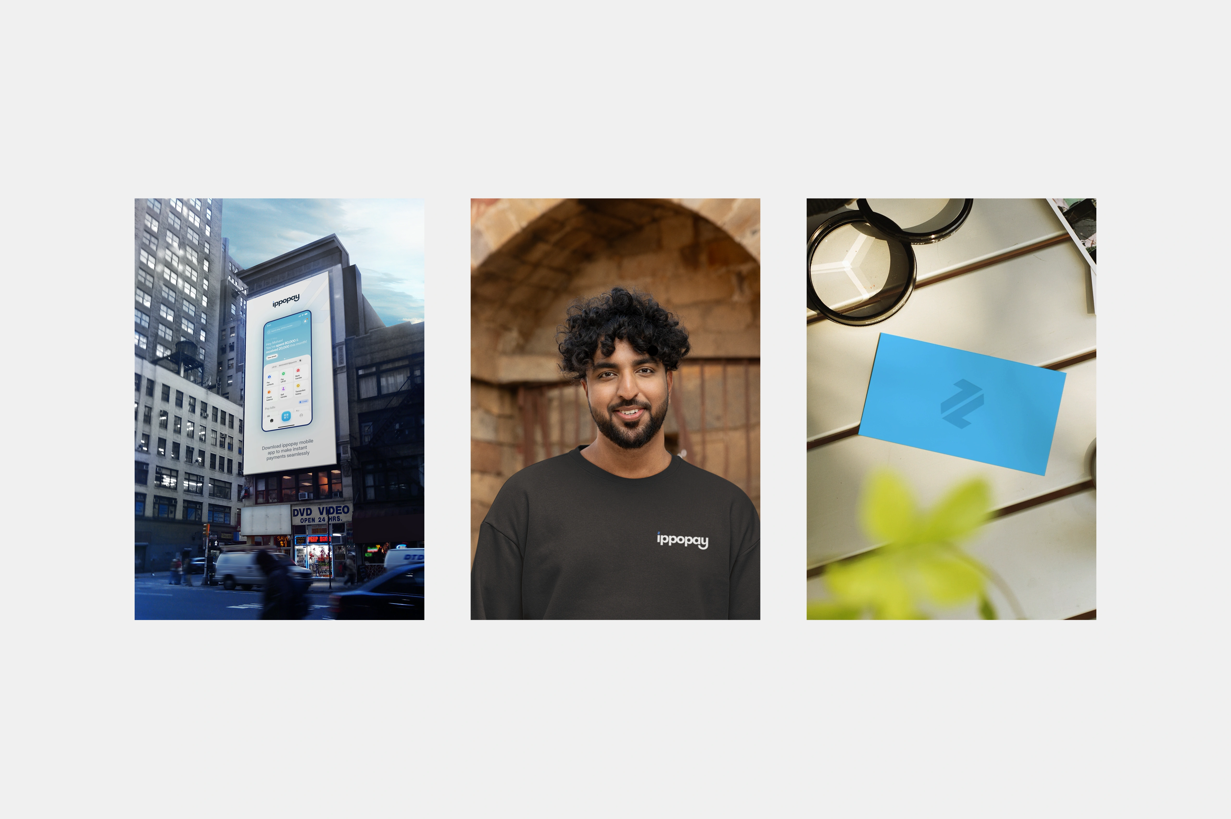 ippopay branding — mock-images