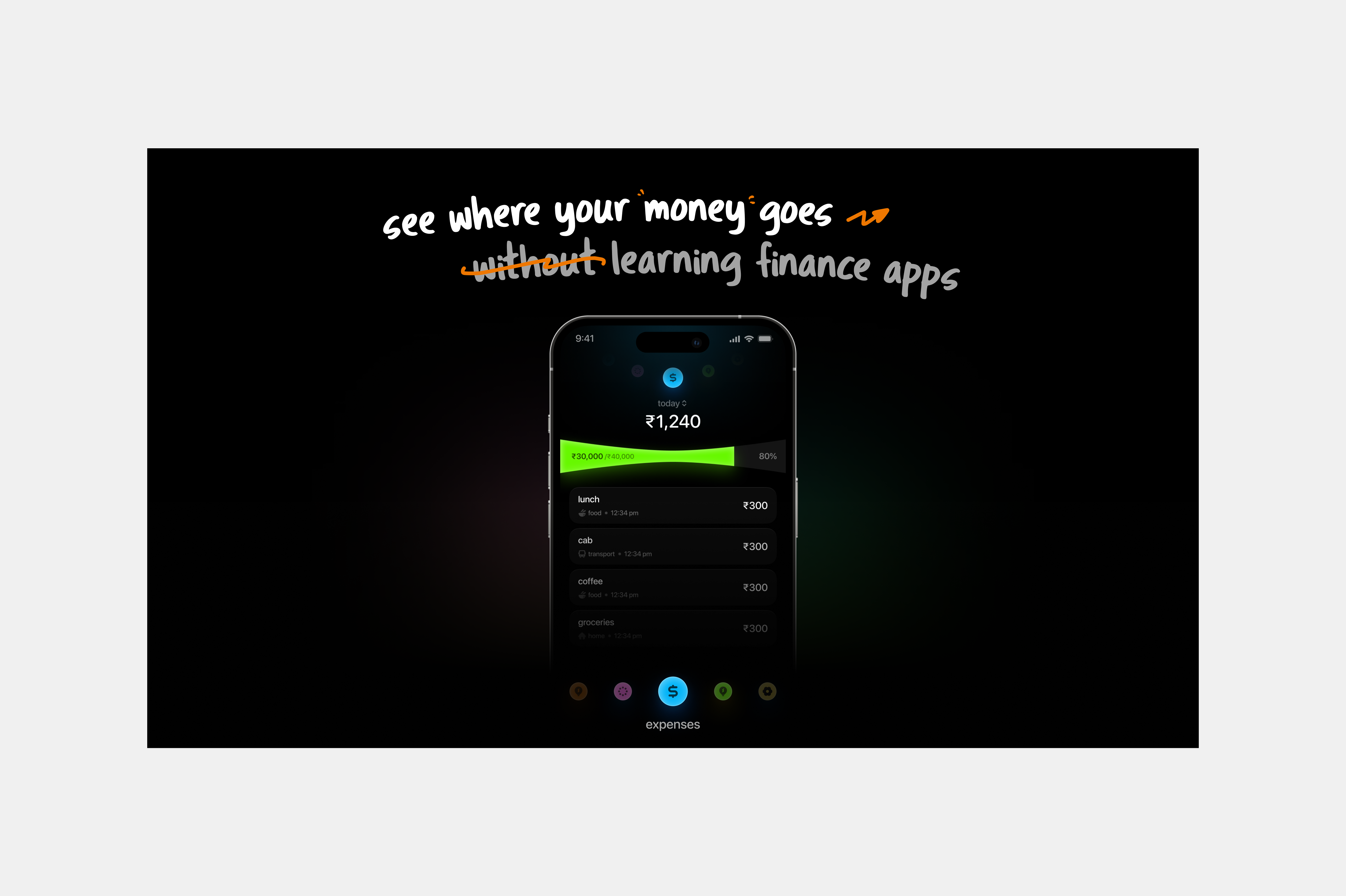 jot.money — landing-hero