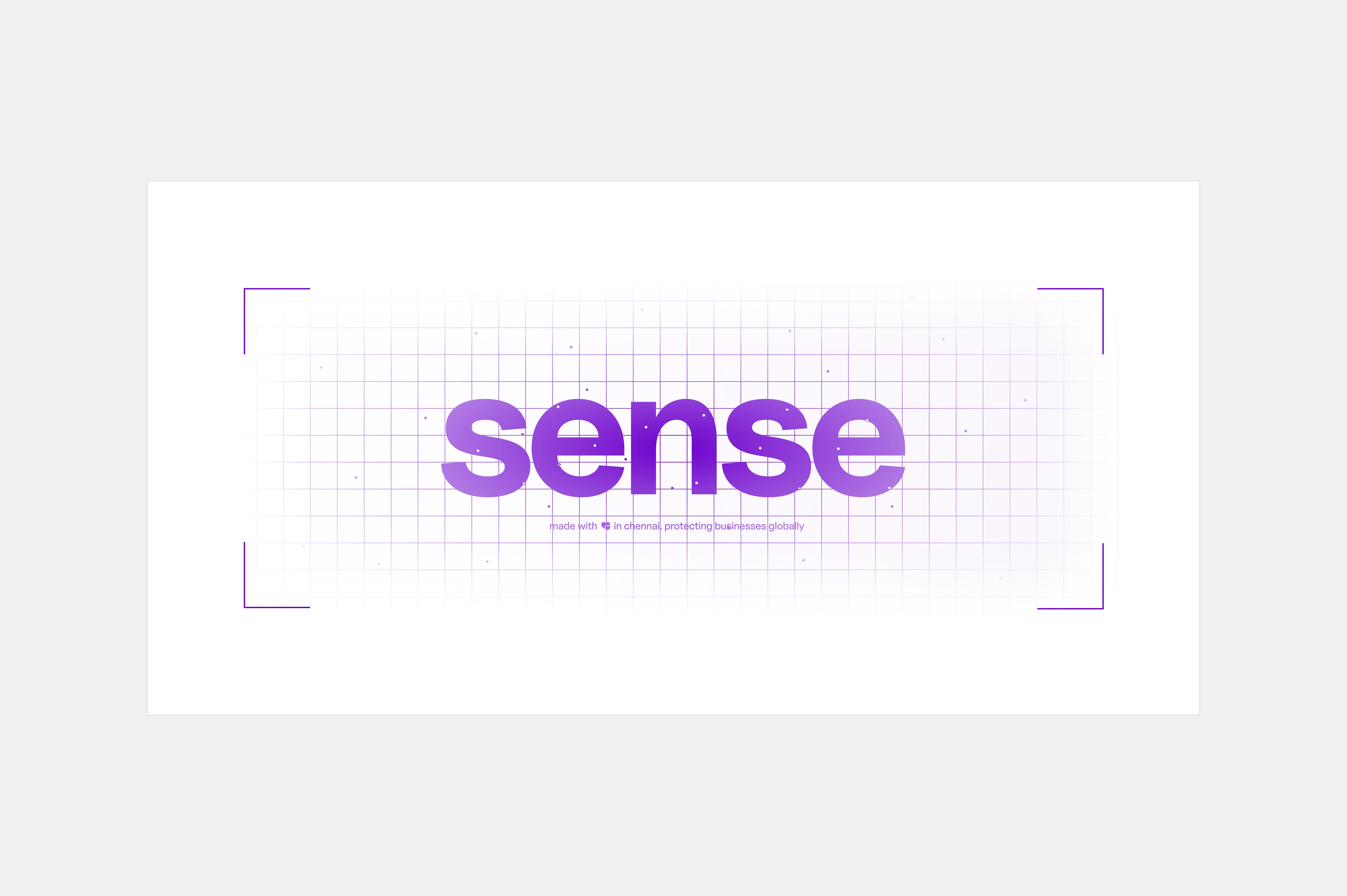 sense — footer