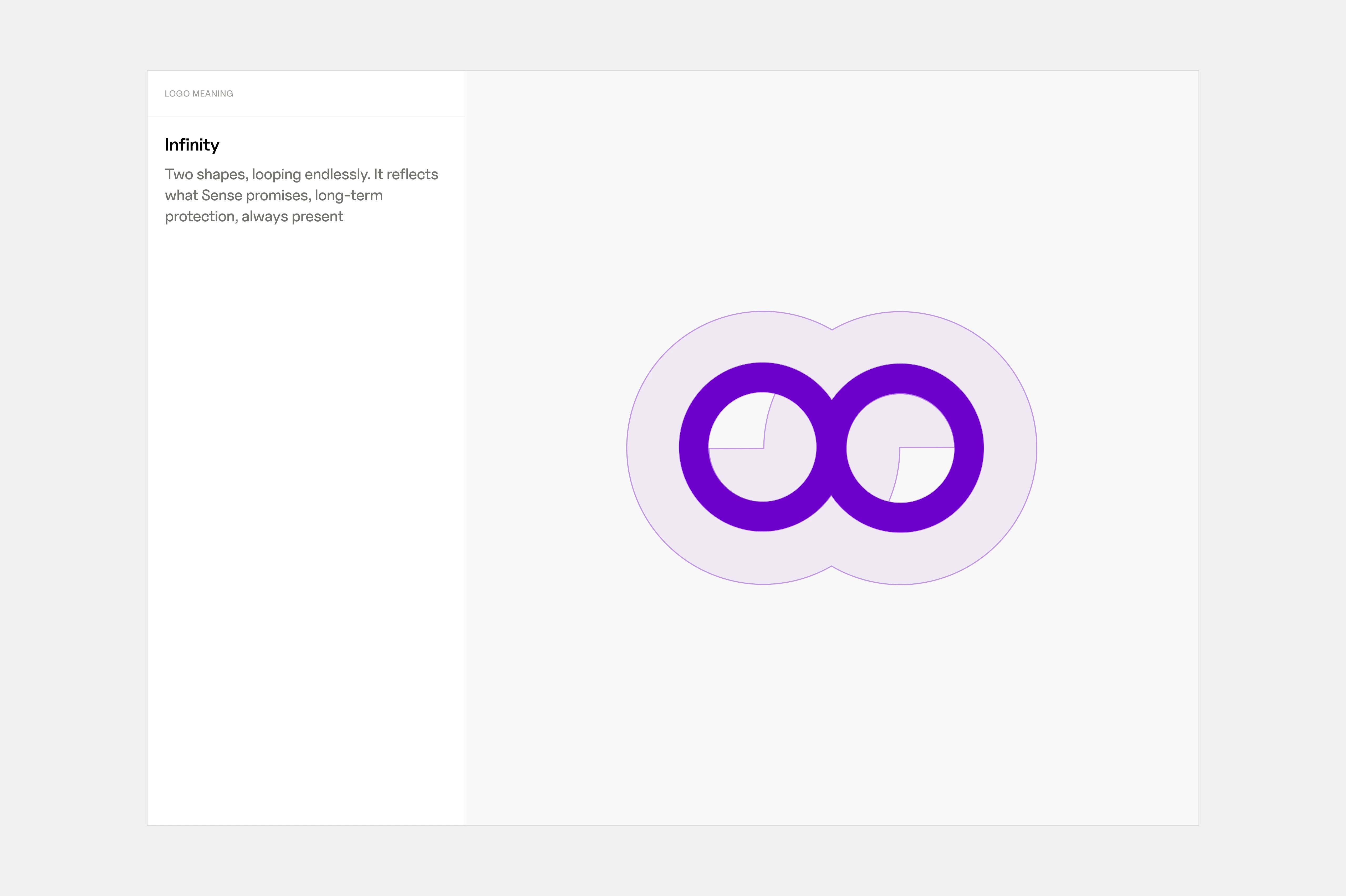 sense — infinity