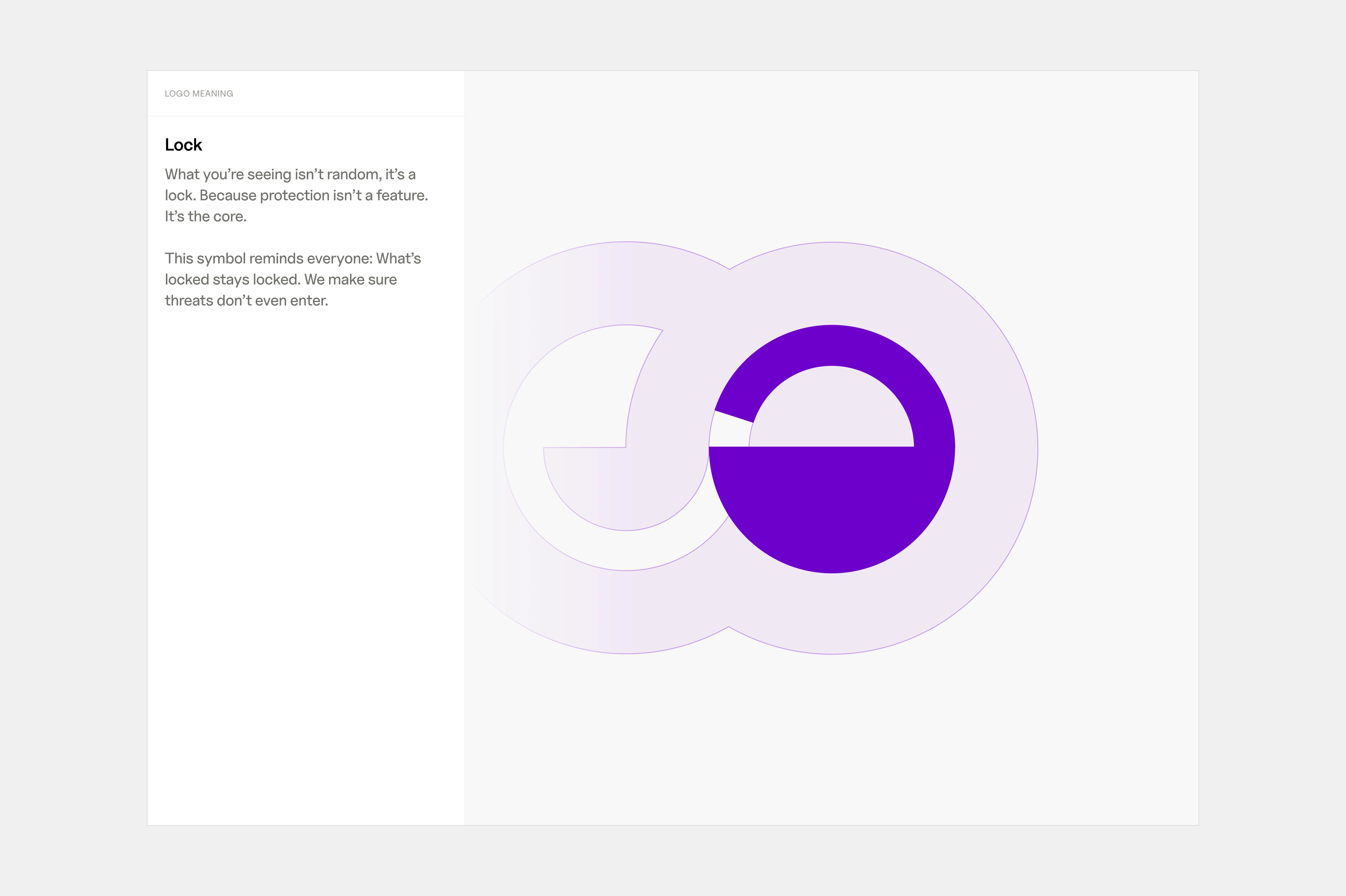 sense — lock