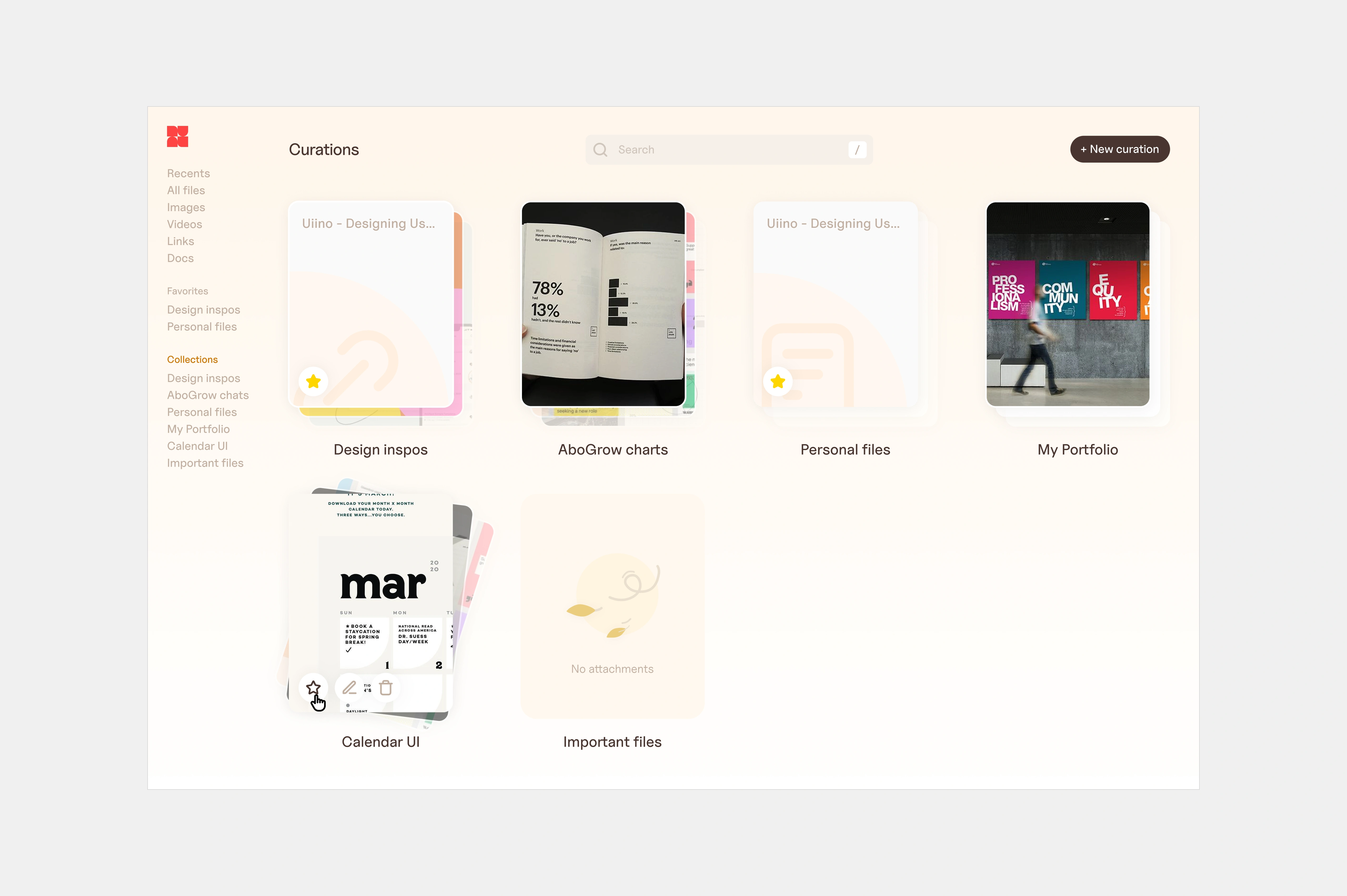 showcase — collections