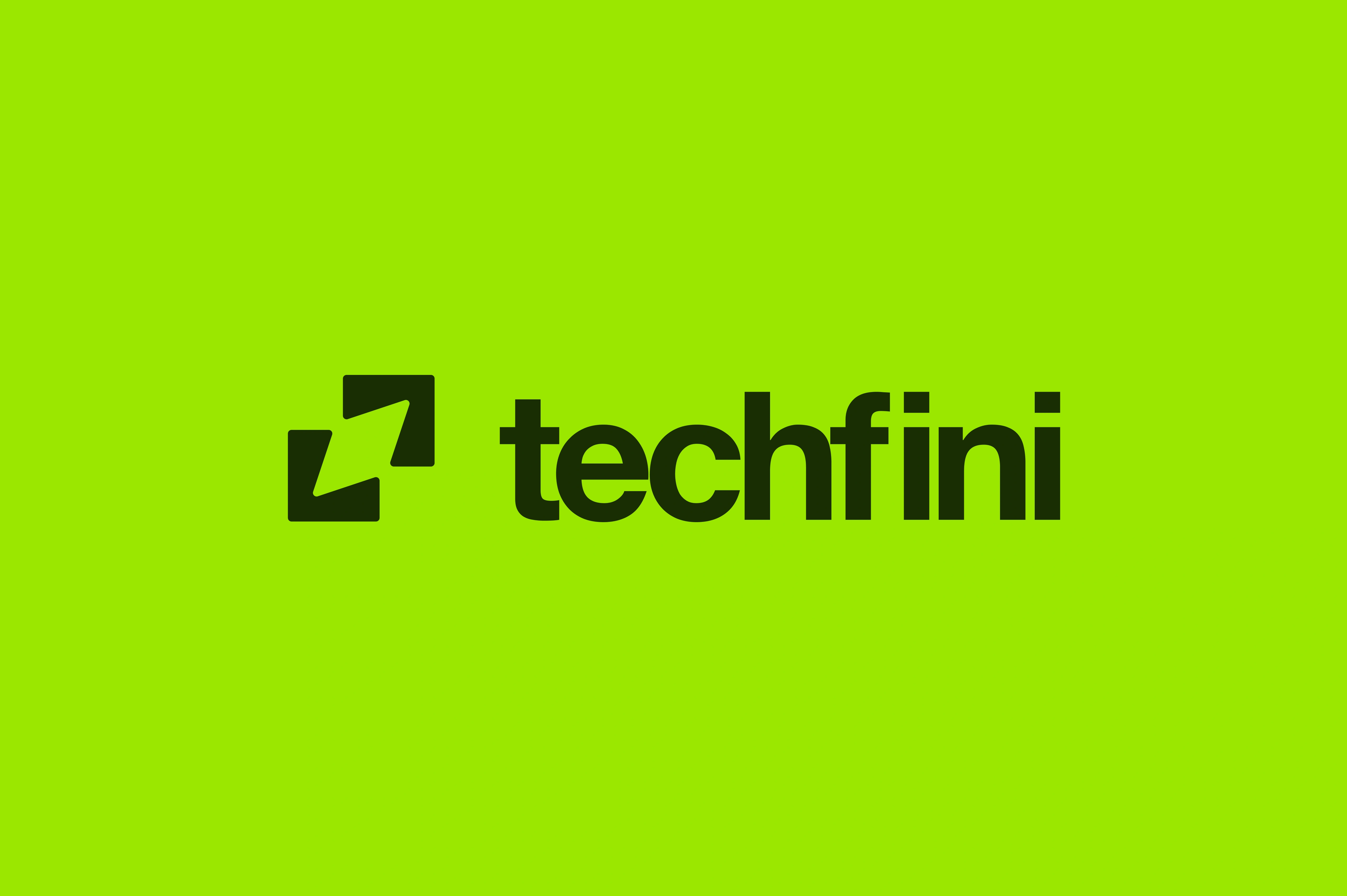 techfini — wordmark