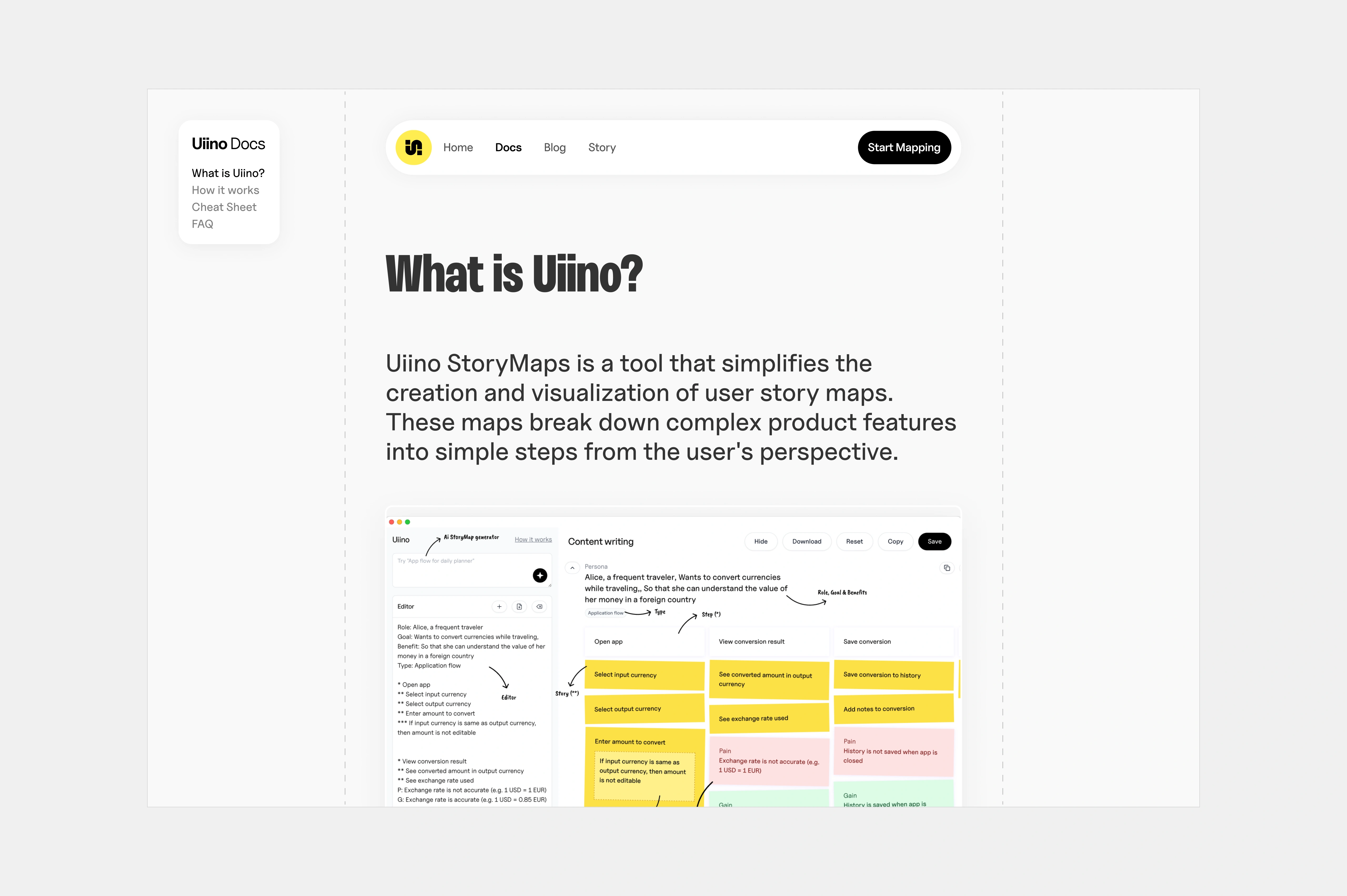 uiino — doc-hero
