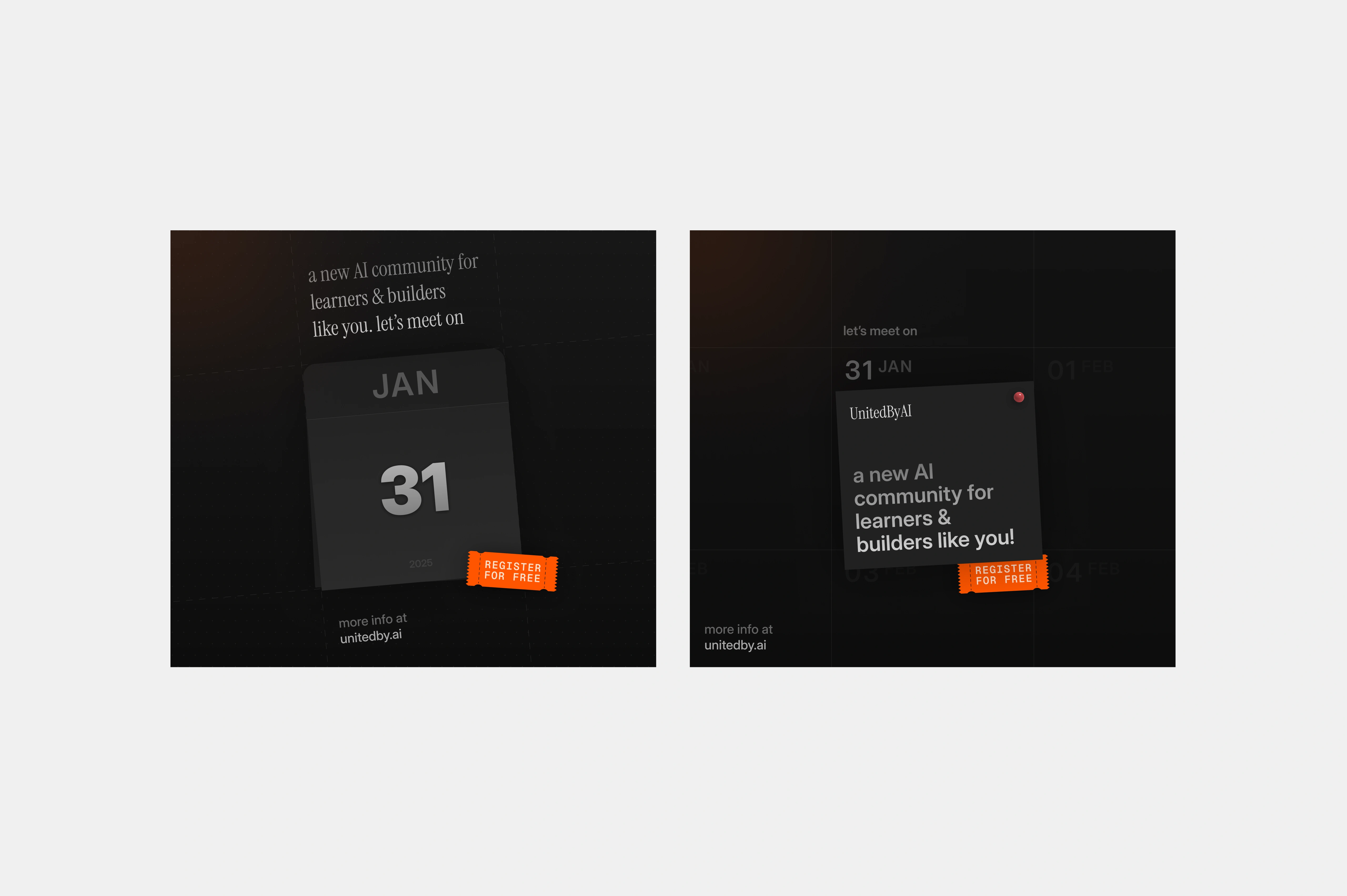 unitedby ai — social-posters